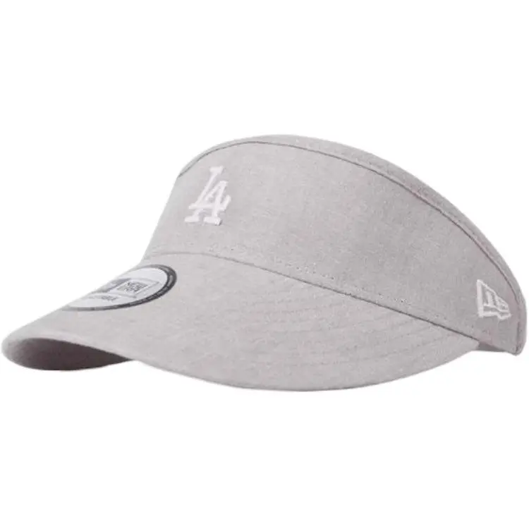 New Era Cotton Linen Sun Protection Hats Unisex Gray