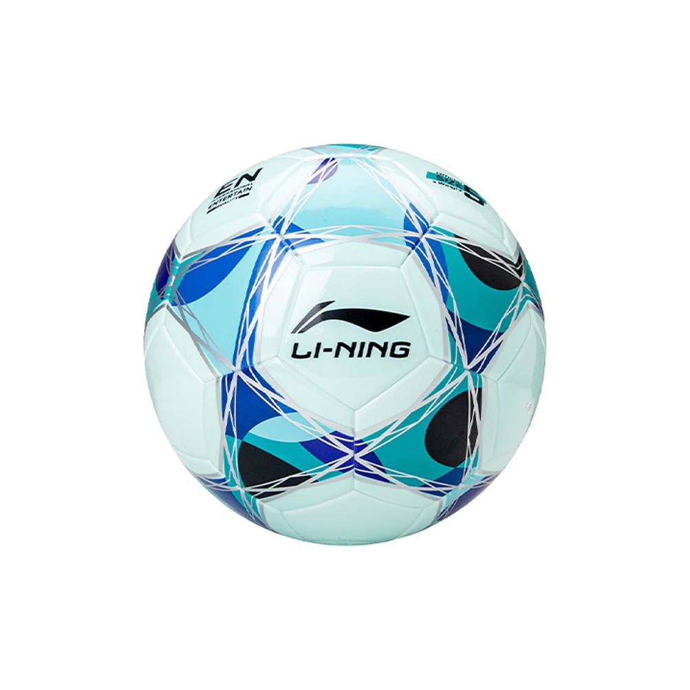 Li Ning Size 5 Ball Soccer Ball TPU Machine Stitched Soccer Ball Unisex Blue