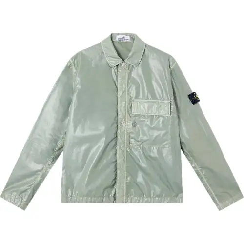 STONE ISLAND Jackets & Coats Men's Green Gray