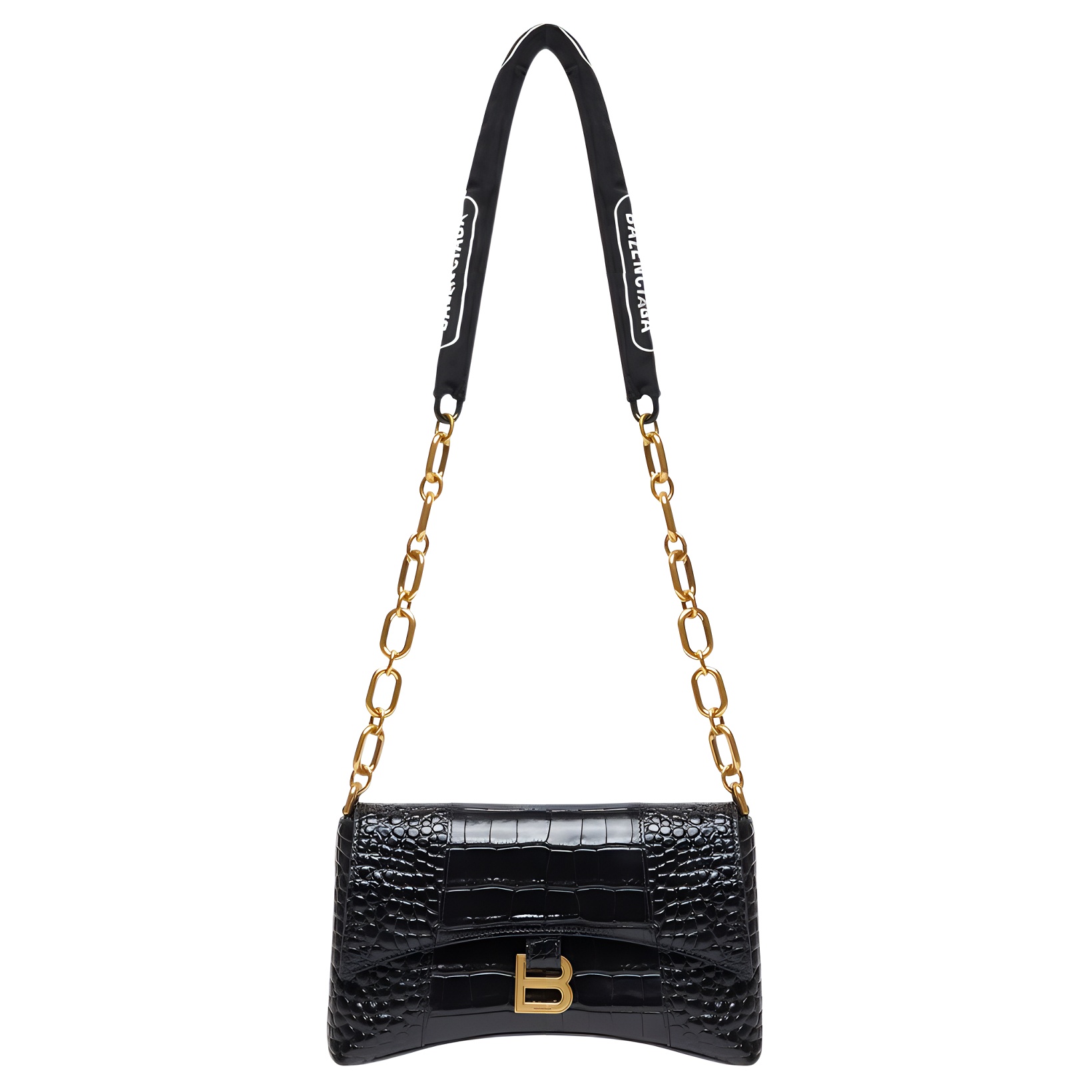Женская сумка Balenciaga Downtown (черная)