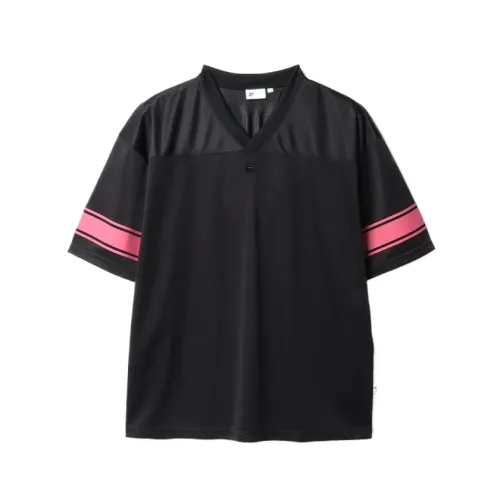 FILA Shirts Men's Black V Neck Moderate
