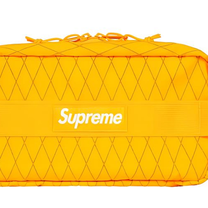 Сумка Supreme FW18 Week 0 (ярко-желтая) — фото 4
