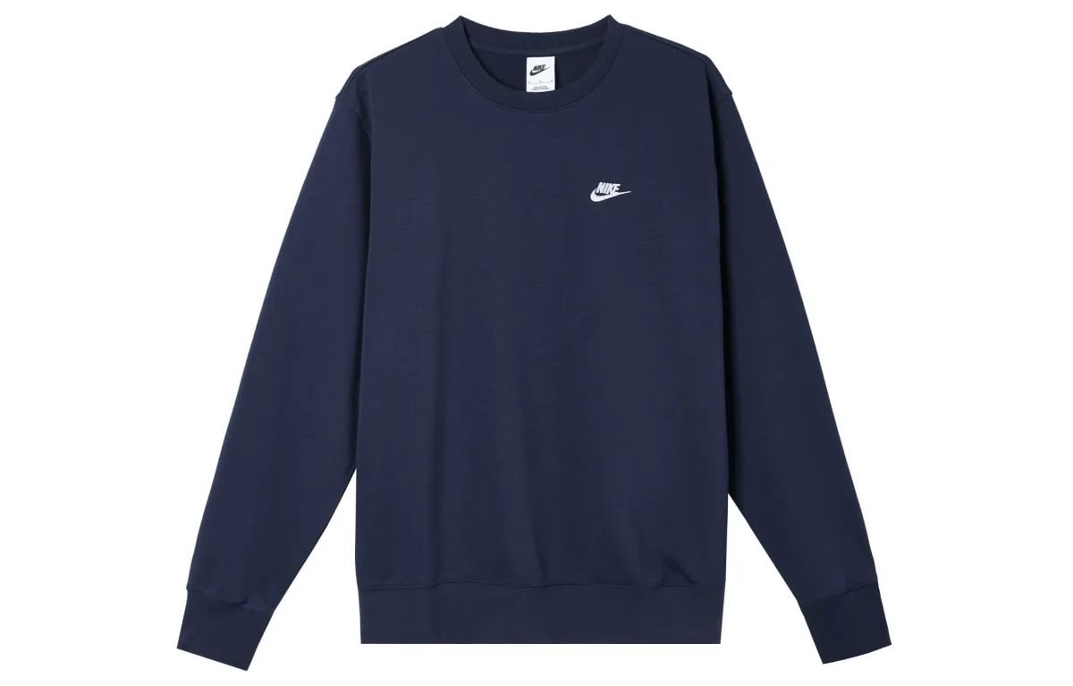 Nike Club Sweatshirt Men's Obsidian/white