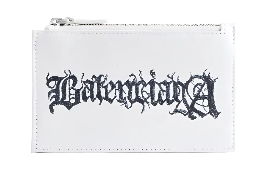 Balenciaga Artwork Printed Cash Large Long Cardholder