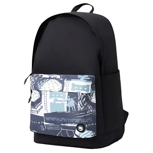 Li Ning Polyester Backpack Unisex Black