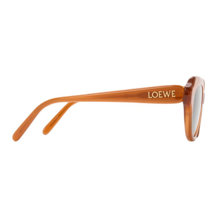 Женские очки LOEWE (желтые) — фото 3