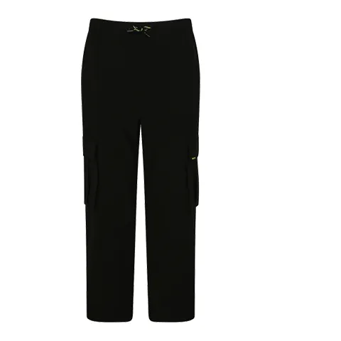 MLB Knitted Sweatpants Unisex Black Moderate Straight Fit Pants