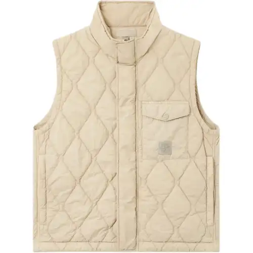 STONE ISLAND Puffer Jacket Men's Beige