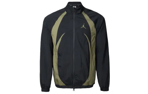 Jordan Sport Jam Jackets & Coats Unisex Black/Medium Olive Green/White