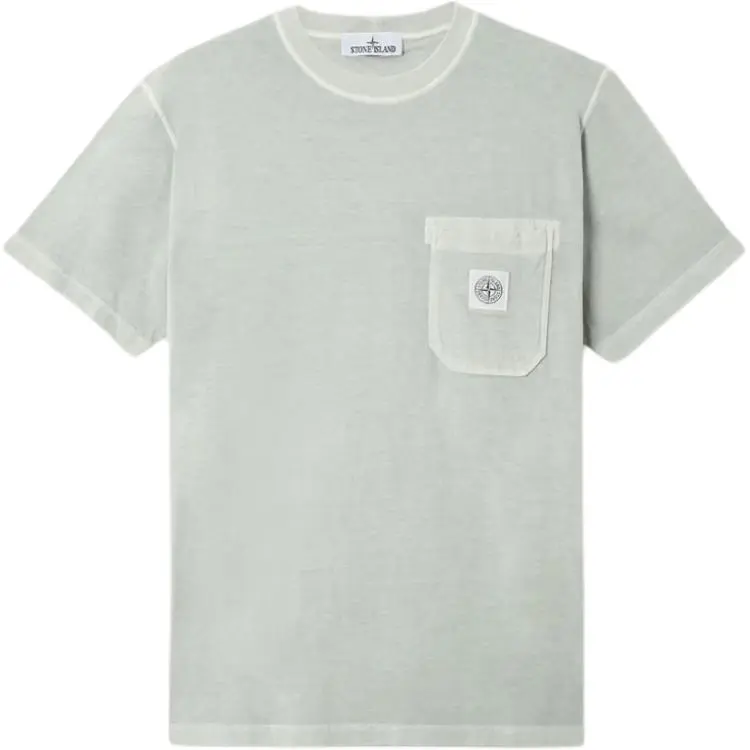 STONE ISLAND T Shirt Men's Green Gray