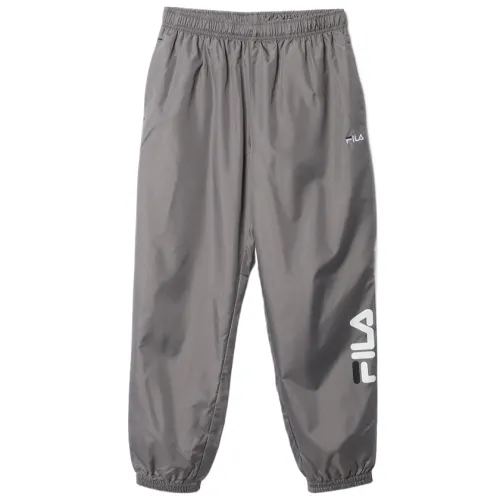 FILA Casual Pants Men's Gray Moderate Cuffed Pants