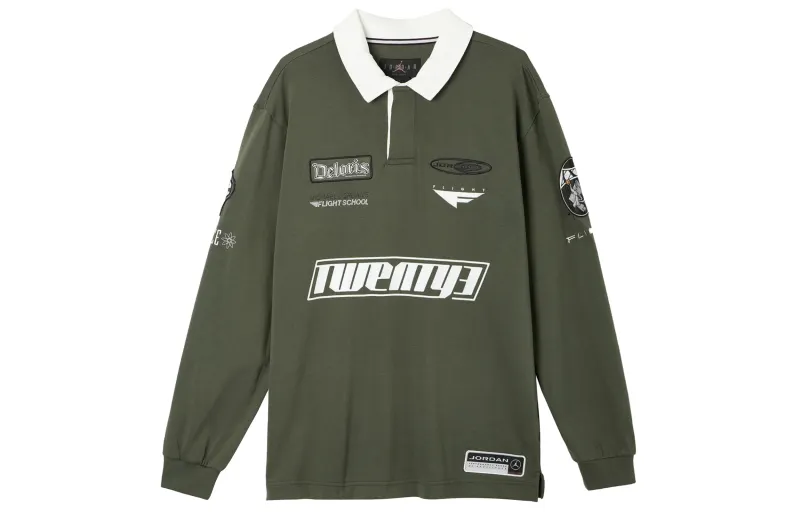 JORDAN Essentials Men's Long Sleeve Rugby Top
