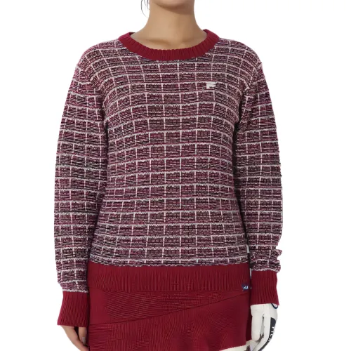 FILA Sweaters Women's Pink Crew Neck Moderate Other
