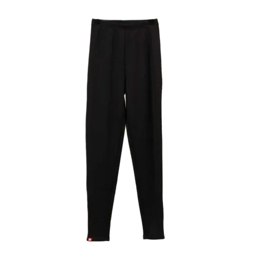 FILA Casual Pants Unisex Black Moderate Straight Fit Pants