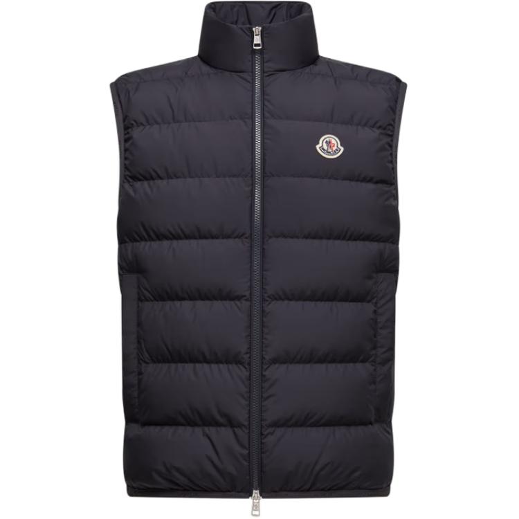 Жилет Moncler Contrin (военно-морской синий)