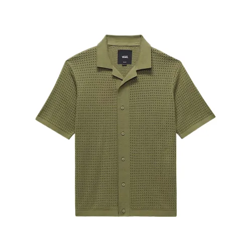 Vans Shirts Men's Green Moderate