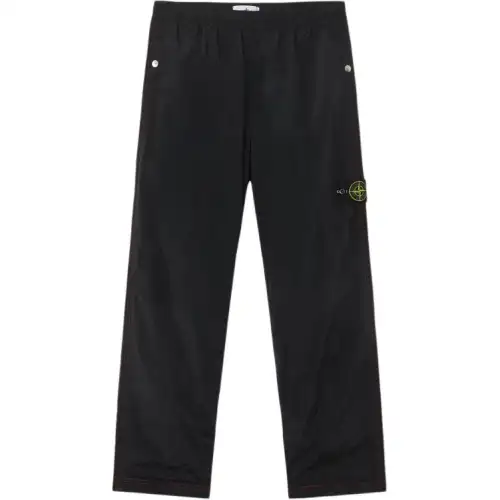 STONE ISLAND Casual Pants Men's Black