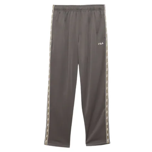 FILA Casual Pants Women's Dark Gray Moderate Straight Fit Pants