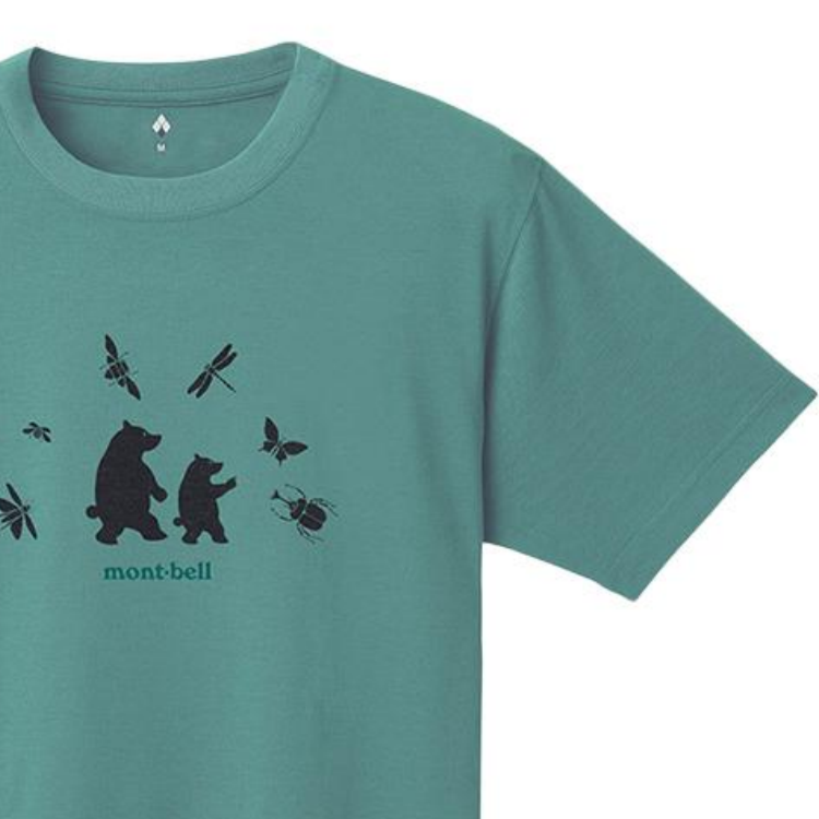 MONTBELL Quick Dry T Shirts Unisex