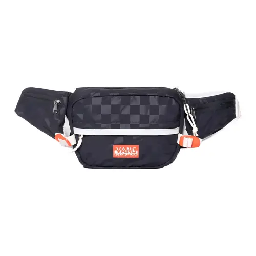 Vans Napapijri Collaboration Polyester Crossbody Bag, Fanny Pack Regular Unisex Black