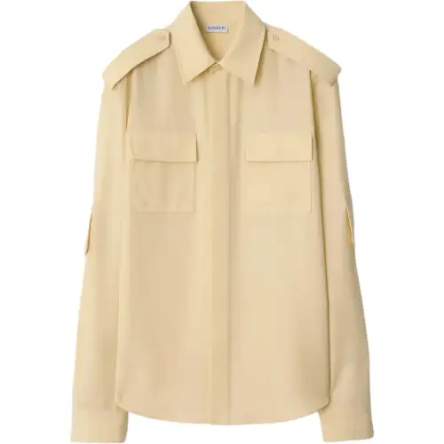 Burberry epaulettes-detail shirt