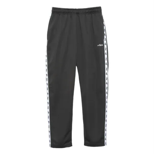 FILA Casual Pants Women's Dark Gray Moderate Straight Fit Pants