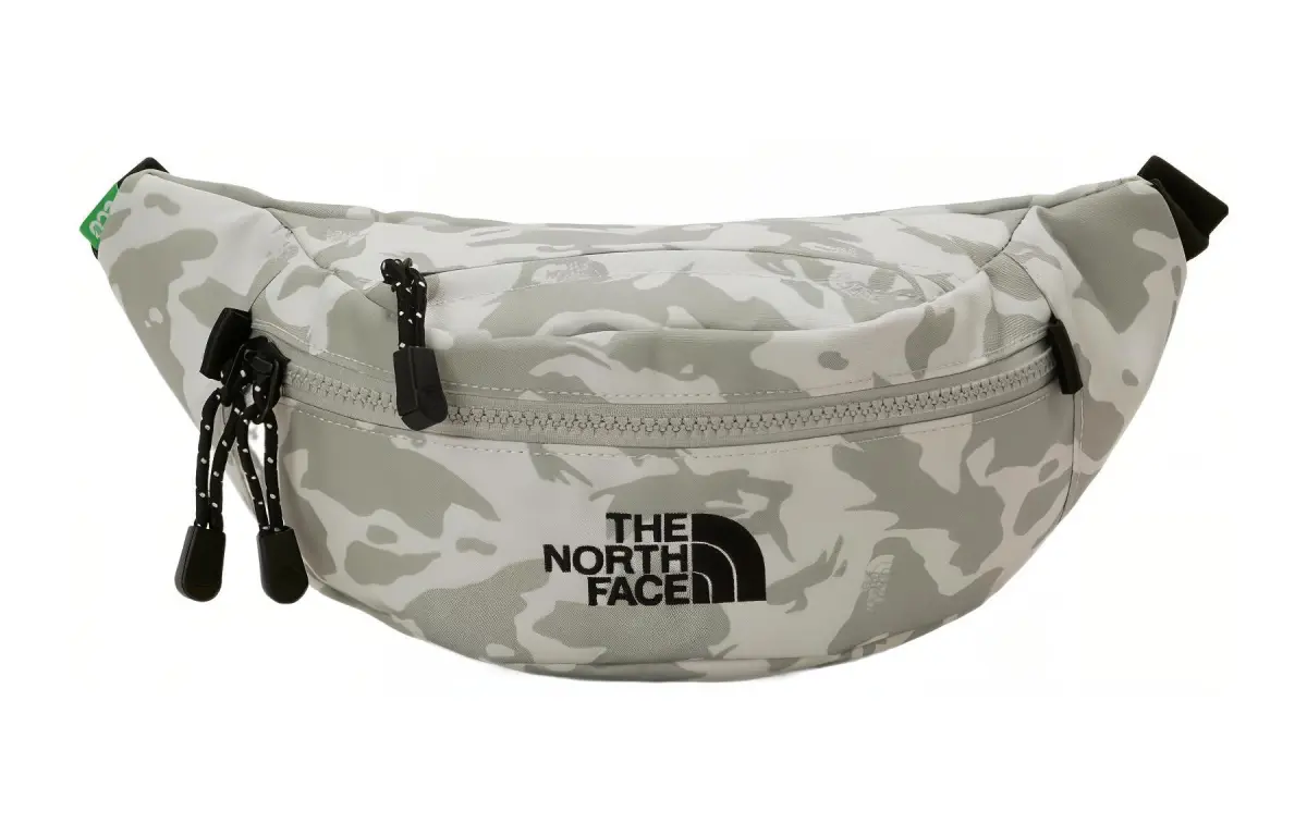 THE NORTH FACE 4.4L One Shoulder Crossbody Fanny Pack Outdoor Bag Polyester Light Beige Unisex