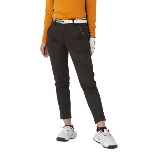 FILA Casual Pants Women's Brown Moderate Straight Fit Pants