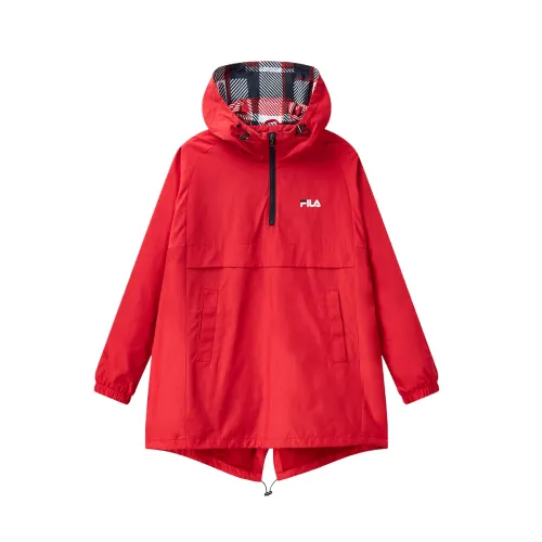 FILA ORIGINALE Jackets Women's Legend Red Hooded Moderate Other