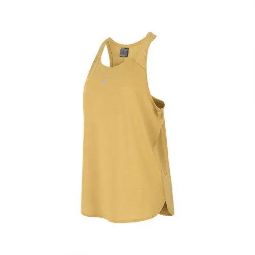 ASICS Running Tank Tops Women's Earth Yellow