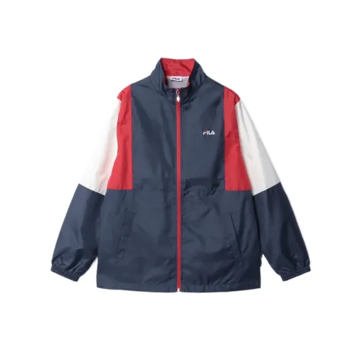 FILA Jackets Women's Dark Blue Turtleneck Moderate Other