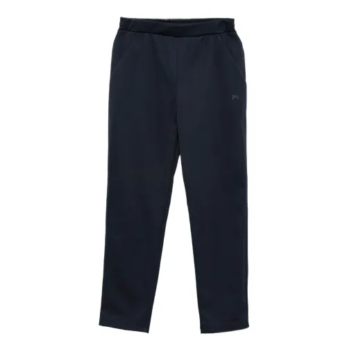 FILA Casual Pants Men's Marine Blue Moderate Straight Fit Pants