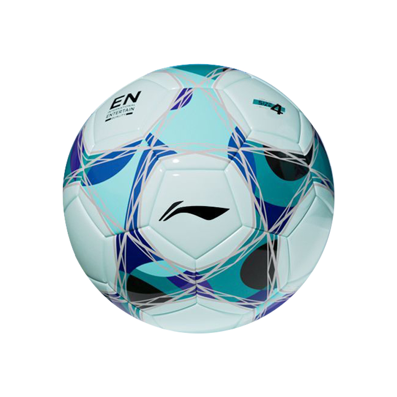 Li Ning Size 5 Ball Soccer Ball TPU Machine Stitched Soccer Ball Unisex Blue