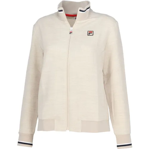 FILA Tennis Tops Women's Ecru Turtleneck Moderate