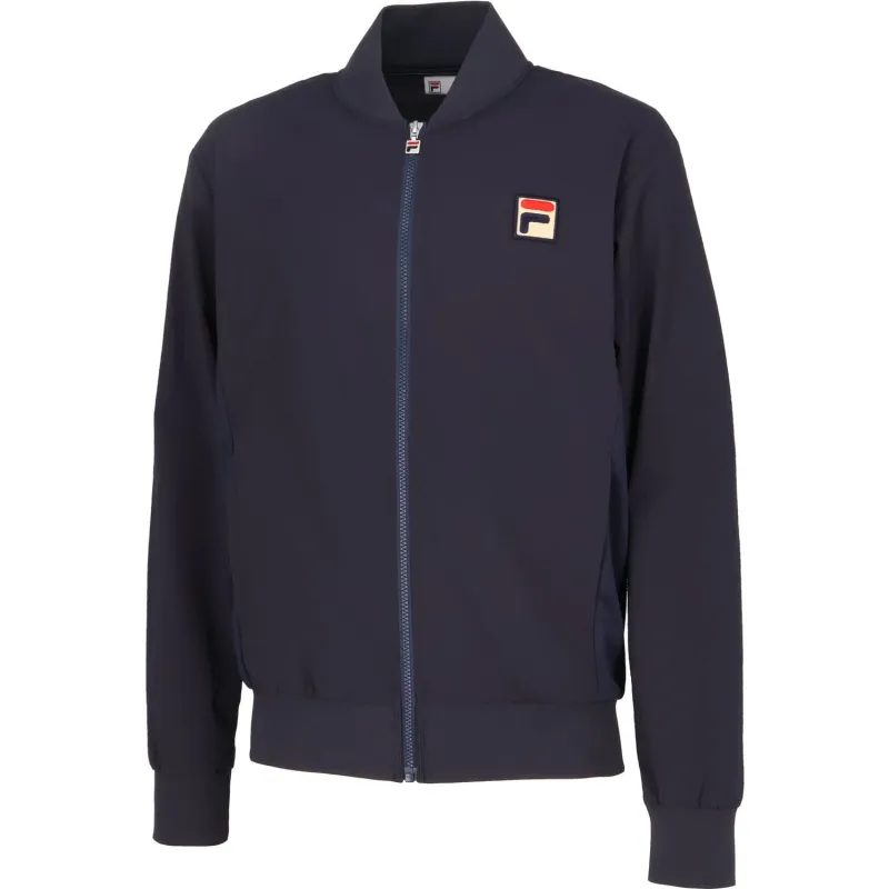 FILA Jackets Men's Blue Stand Collar Moderate Other