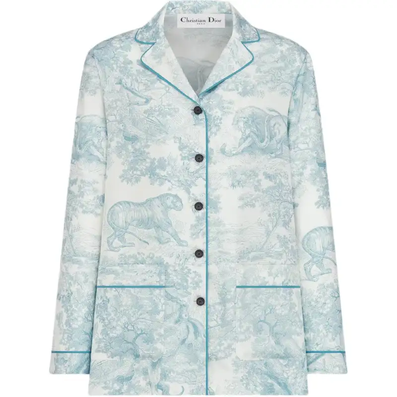 DIOR Dioriviera SS25 Shirt Loose Fit Women's Green