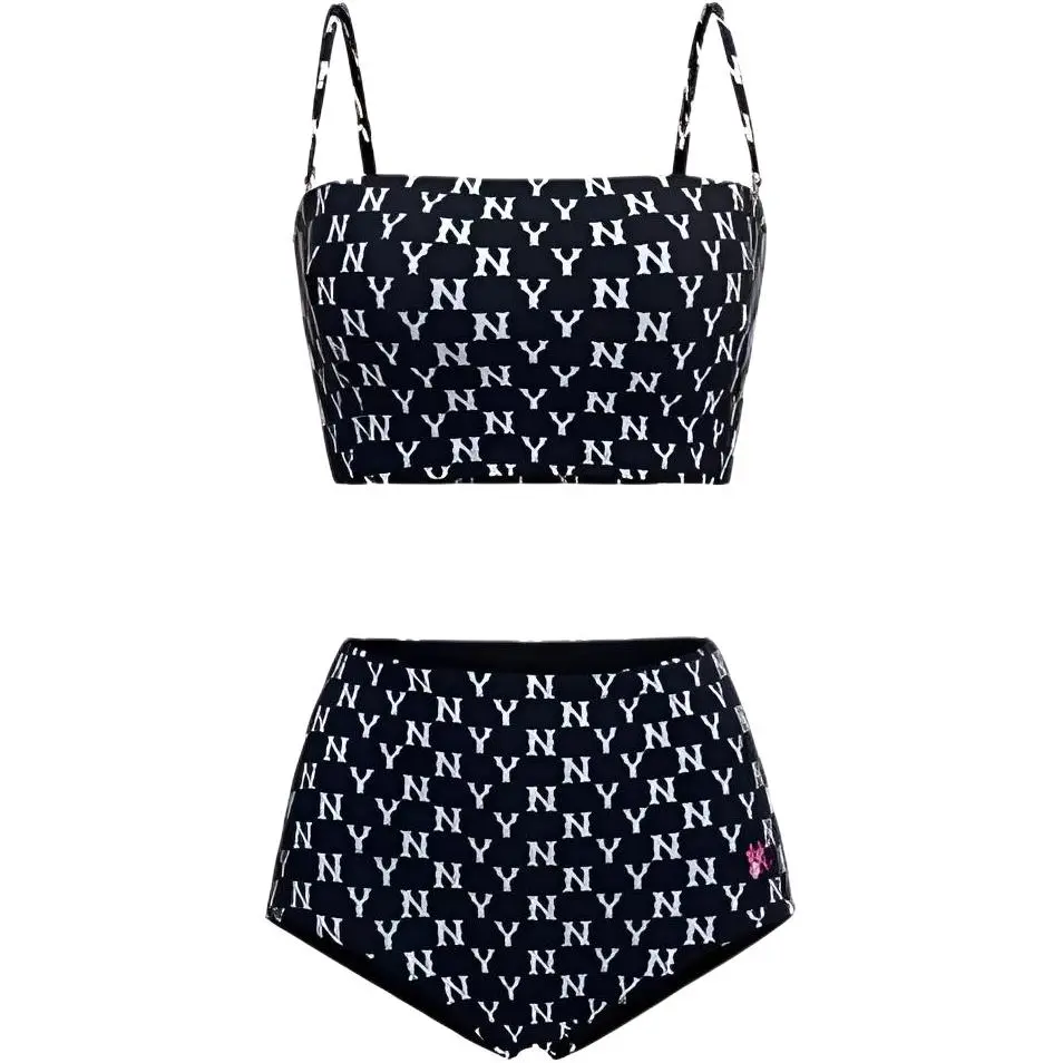 MLB Two Piece Swimsuit Women's Black