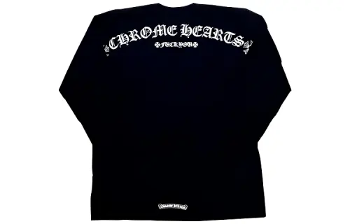 Chrome Hearts T Shirts Unisex Black Crew Neck Moderate Straight Fit