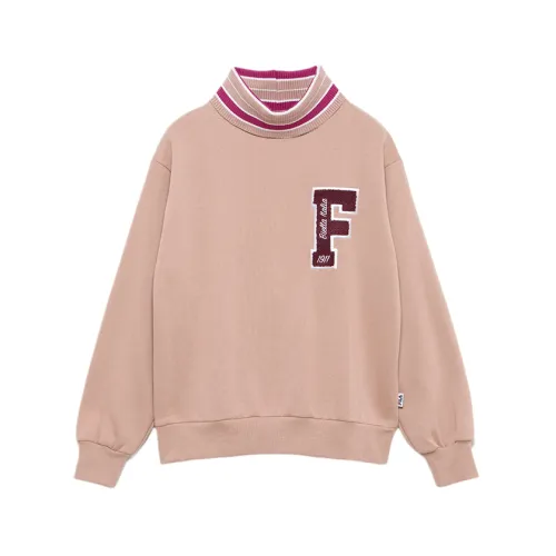 FILA Sweatshirts Women's Pink Turtleneck Moderate