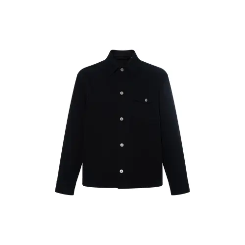 Burberry Long Sleeved Buttoned Denim Jacket