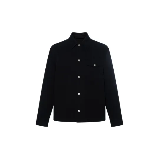 Burberry Long Sleeved Buttoned Denim Jacket