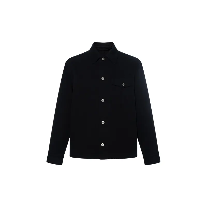 Burberry Long Sleeved Buttoned Denim Jacket