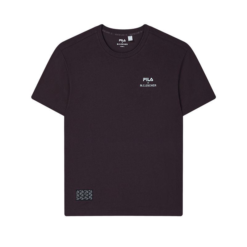 Мужская футболка Fila x M.C.ESCHER (белая)
