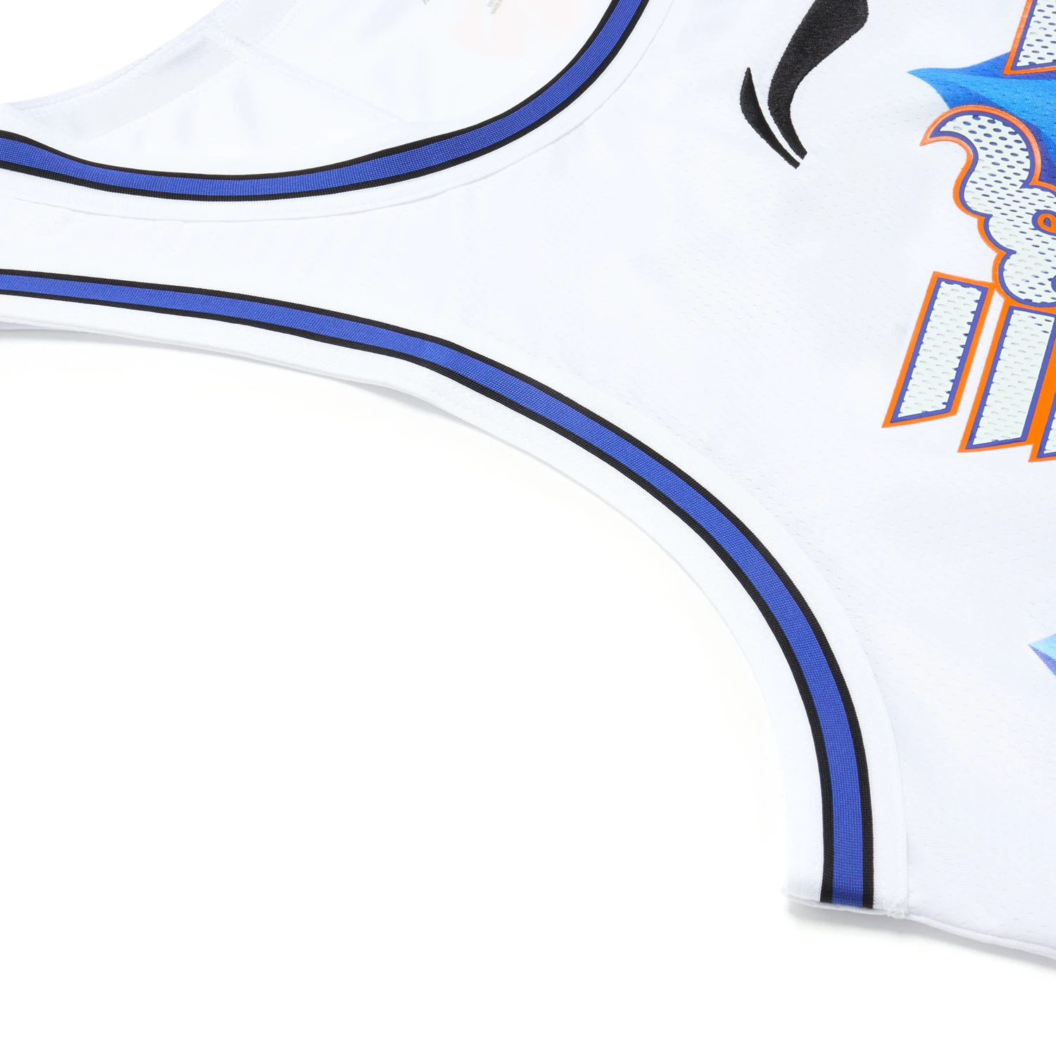 Li Ning Professional Basketball Collection Basketball Jerseys Men’s Dream Blue Moderate Straight Fit