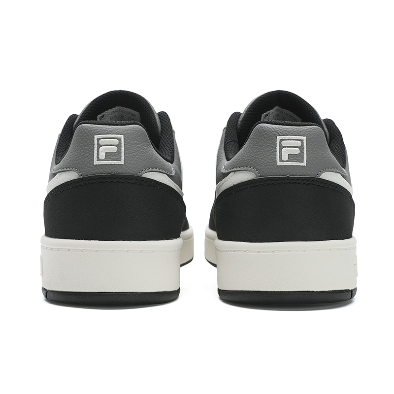 FILA TARGA 1+ Breathable And Lightweight Low top Tennis Shoes Men’s Black Gray