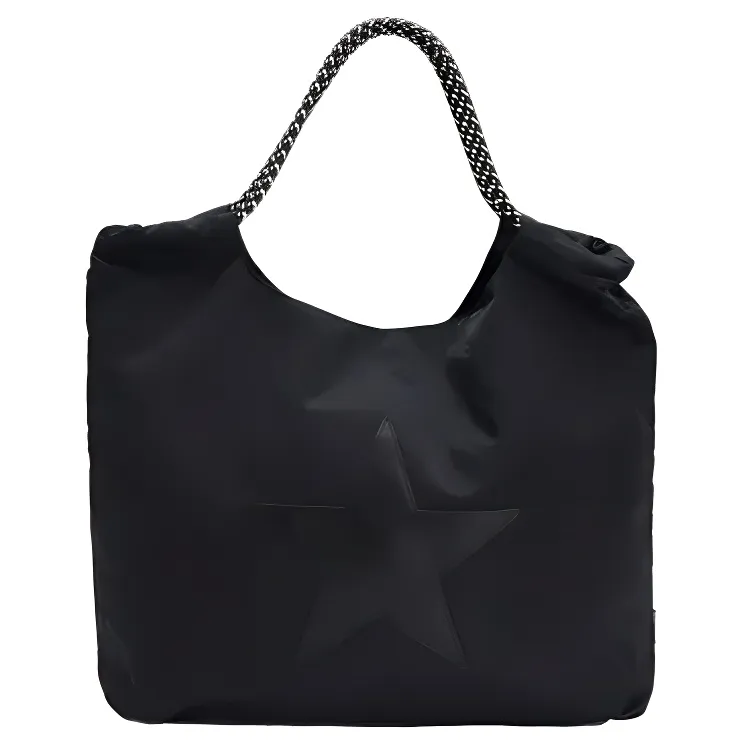 Converse Nylon Tote Bag, Shopping Bag, Handbag Unisex Gray