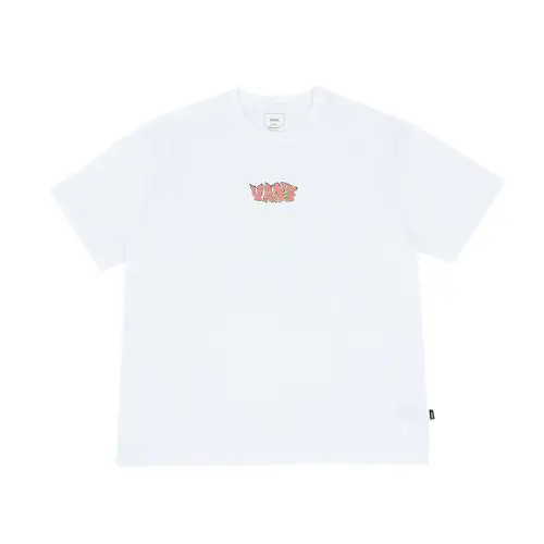Vans T Shirts Men's White Crew Neck Moderate