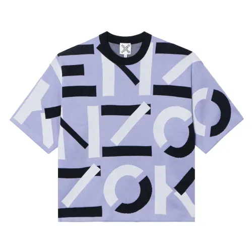 KENZO Drop Shoulder Sleeve T Shirt Women's Multicolor