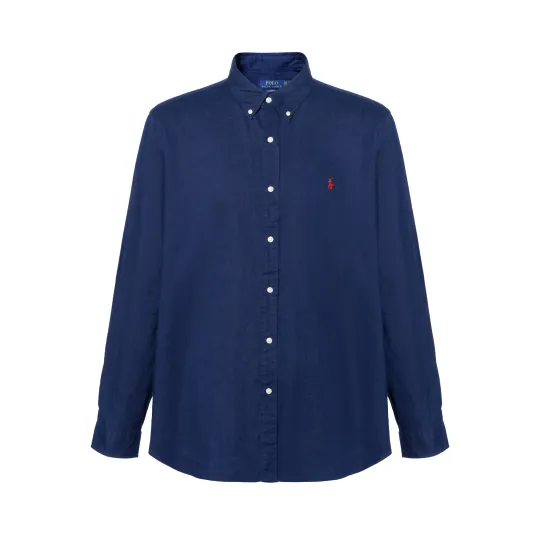 Polo Ralph Lauren pre-owned linen long sleeve shirt