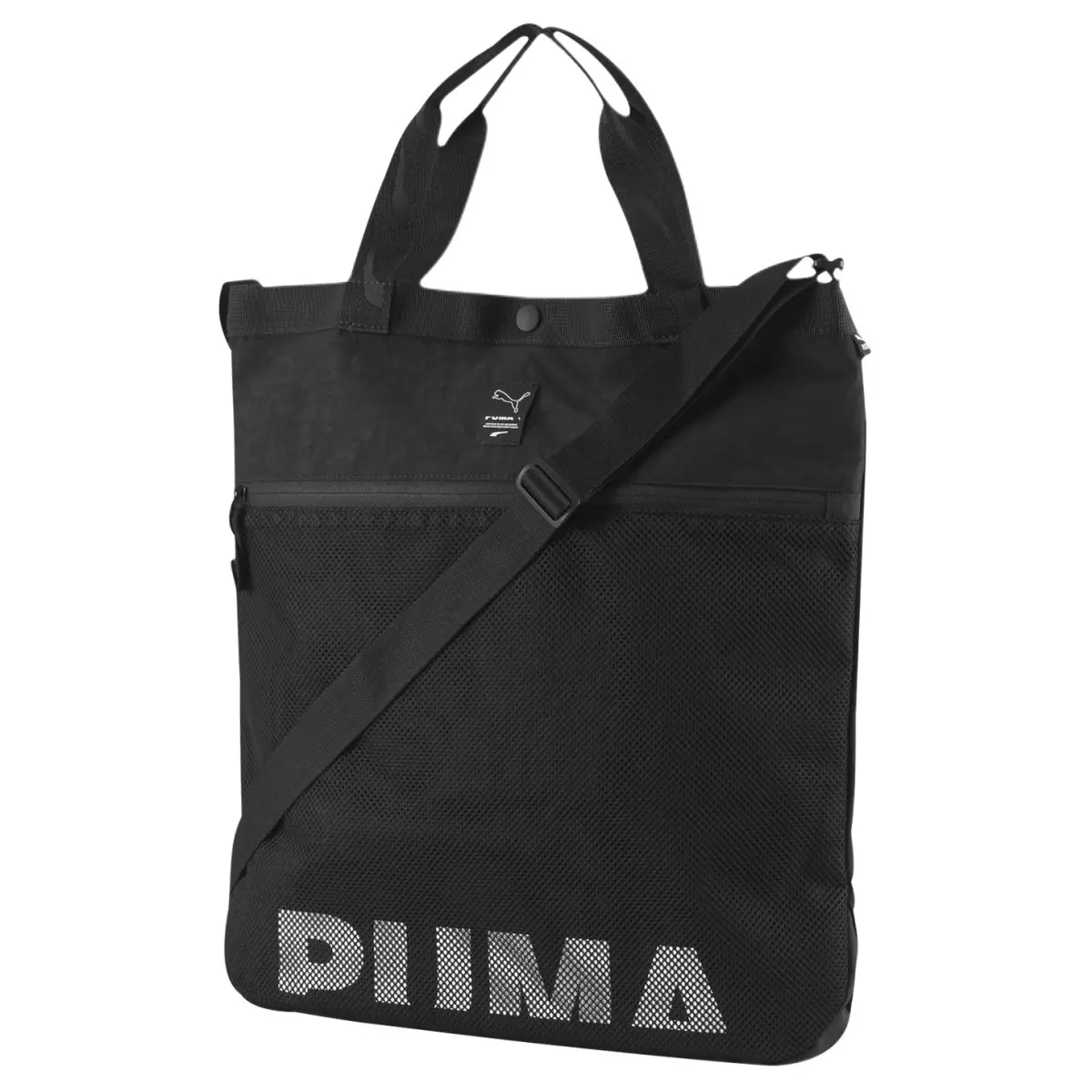 PUMA Fabric Handbag, Shoulder Bag Unisex Black